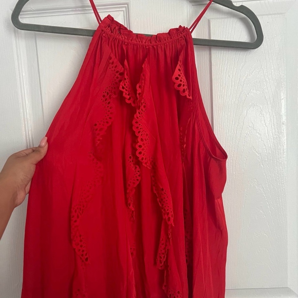 Ramy Brook Vibrant Red Camisole